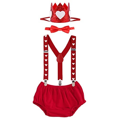 IBTOM CASTLE Baby Boy 1st Birthday Cake Smash Outfit Set