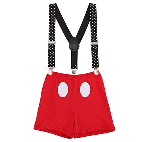 Gentleman Mouse 1st Birthday Cake Smash Outfit for Baby Boys