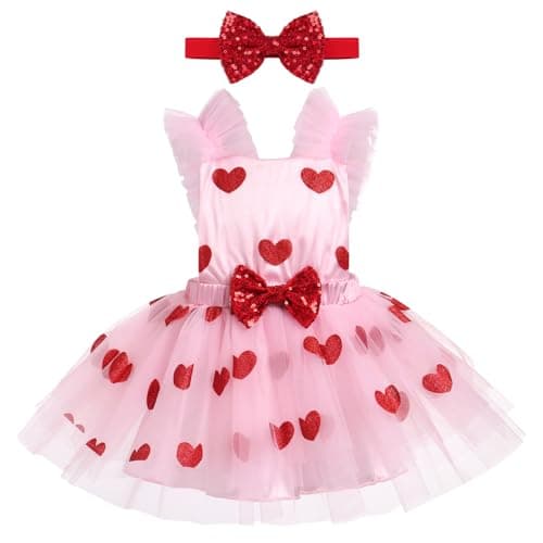 Baby Girl First Birthday Princess Dress with Headband & Backless Dresses Set