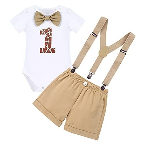 Baby Boys Dinosaur Birthday Outfit