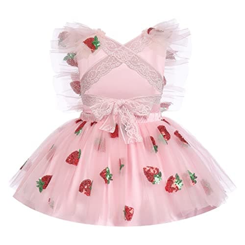 Colorful Polka Dots Romper Tutu Dress for Baby Girls 1st Birthday Party