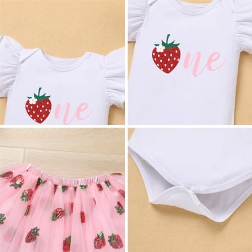 Baby Girls Space 1st Birthday Outfit - Romper + Tutu Skirt + Headband