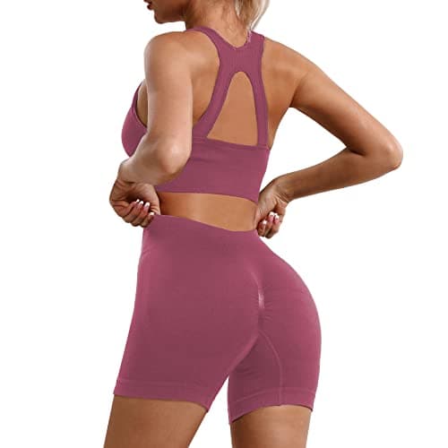 Lingdu Women's Yoga Outfits 2 piece Set