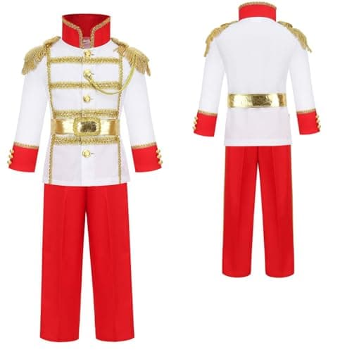 Princess Royal Costume Jacket Pants Crown Scepter Halloween