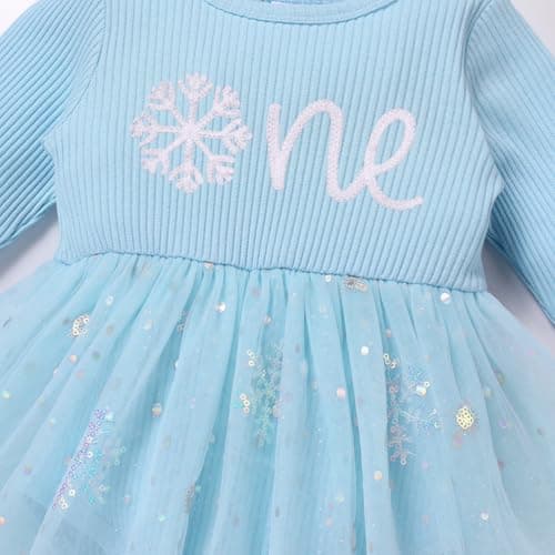 Baby Girl 1st Birthday Outfit for Fall/Winter - Sparkle Dress and Headband