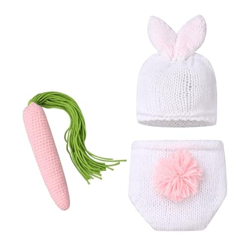 Baby Easter Bunny Costume Outfit Set