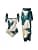 Women's One Piece Swimsuit with Bikini Maxi Wrap Skirt Sarong 2 Piece Retro Floral Print Bikini Set Tummy Control Tankini Set