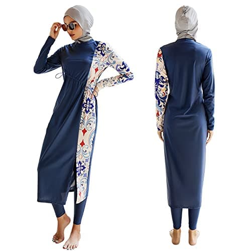 IMEKIS Women's Modest Muslim Burkini Swimwear