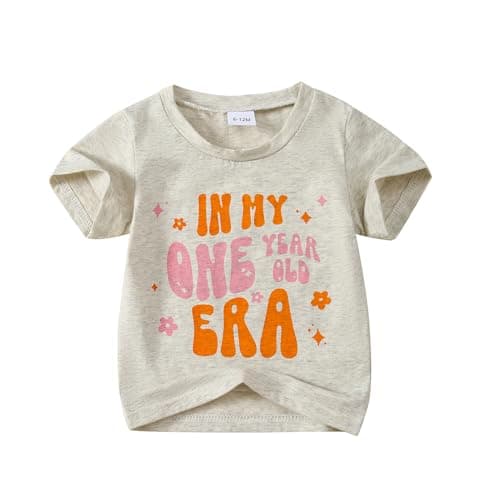 TinyPainter Baby Girl First Birthday Outfit 1st Birthday Top My One-Year-Old Era