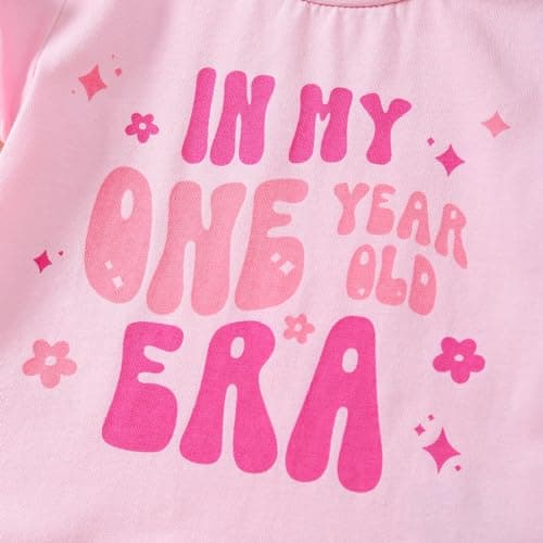 TinyPainter Baby Girl First Birthday Outfit 1st Birthday Top My One-Year-Old Era