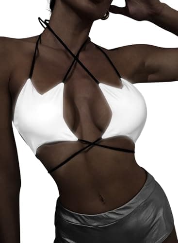 Ella Lust Rave Star Top for Women | EDC Festival Dance Bra Outfit