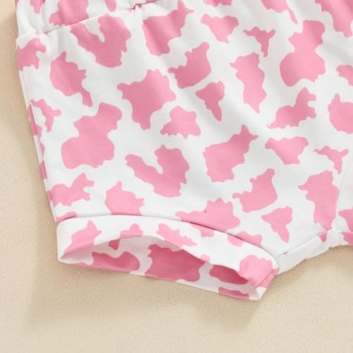 Frietlebird Baby Girl Summer Outfit Shorts & Top 2Pcs Birthday Sets