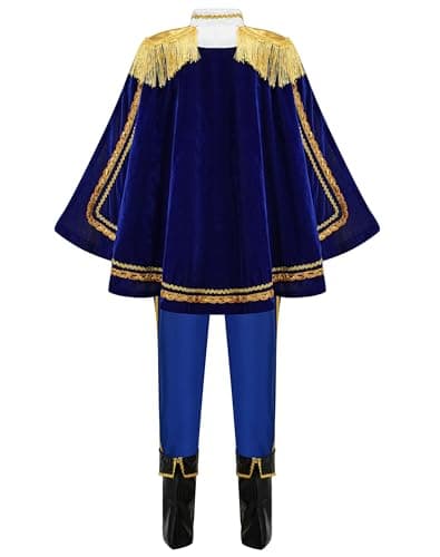 Boys' Prince Charming Costume - Kids Royal Outfit for Birthdays and Halloween