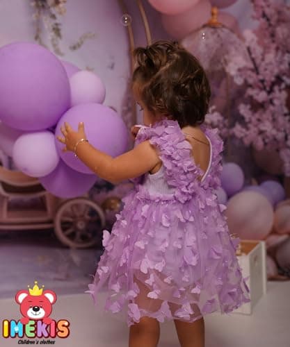 Newborn Baby Girl 1st Birthday Lace Tulle Romper Dress with Floral Headband