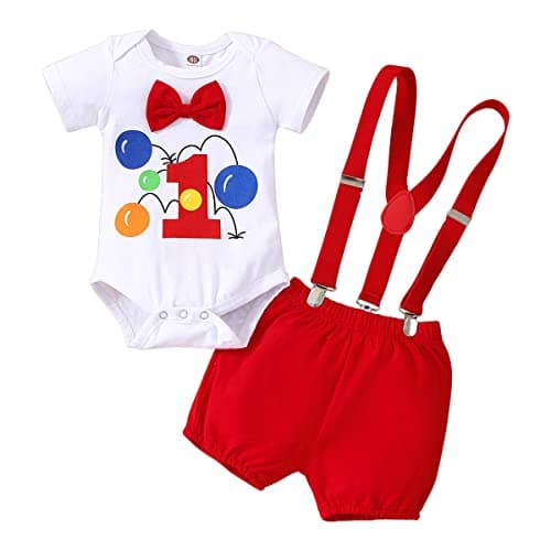 Baby Boys Space Birthday Cake Smash Outfit