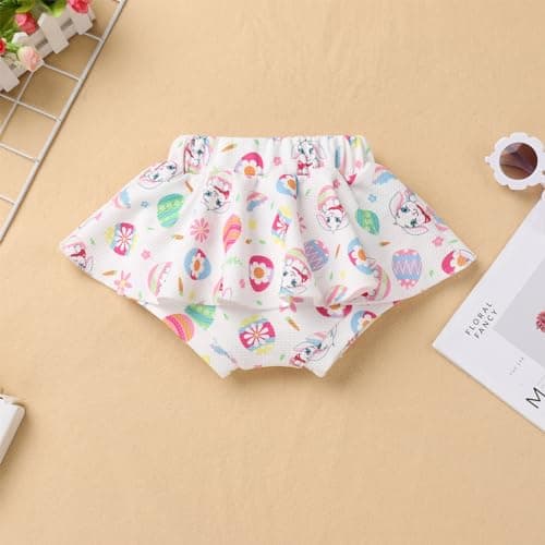 IMEKIS Baby Girls 1st Birthday Sunflower Romper & Shorts + Headband Set