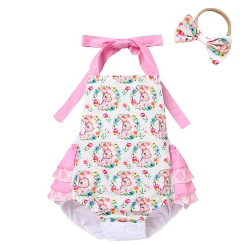 Baby Girl 1st Birthday Outfit Set
