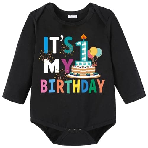 Wosixima Baby Boy 1st Birthday Bowtie Outfit TopHappy Birthday Clothes