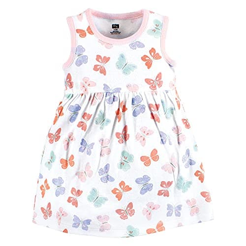 Hudson Baby Girls' Cotton Dress & Cardigan Set