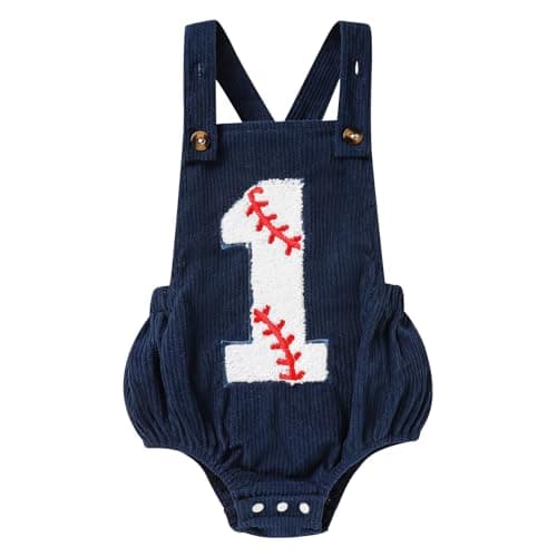 Sinhoon Baby Boys' & Girls' 1st Birthday Romper