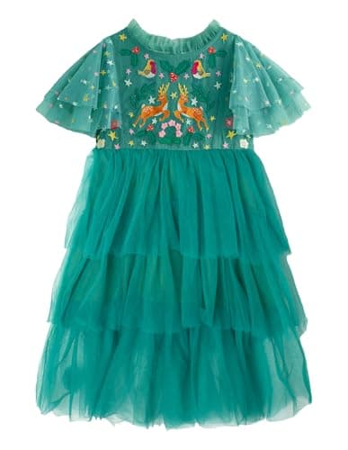 Minitaylor Girls' Casual Sleeveless Dresses Back Cutout Elastic Waist Pattern