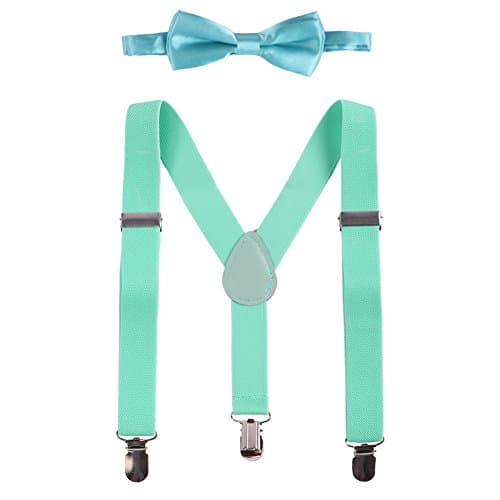 Baby Boys Suspenders and Bow Tie Set