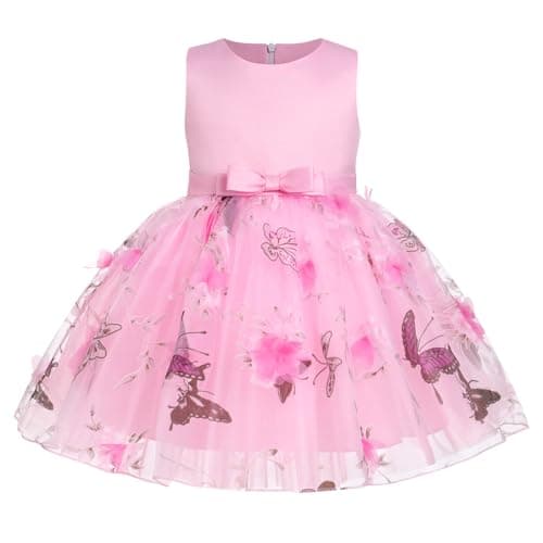 IDOPIP High-Low Tutu Dress for Girls Birthday Party Formal Wear