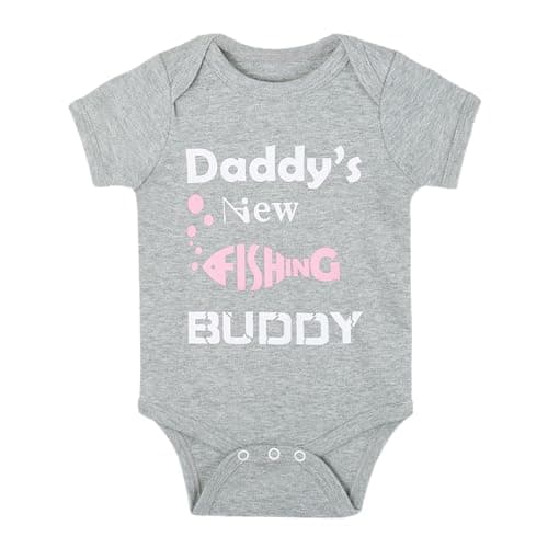 Cnins Funny Baby & Daddy Matching Outfit for 1st Birthday, Unisex 0-24M