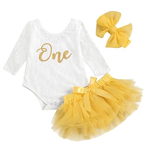 Baby Girl Winter 1st Birthday Outfit