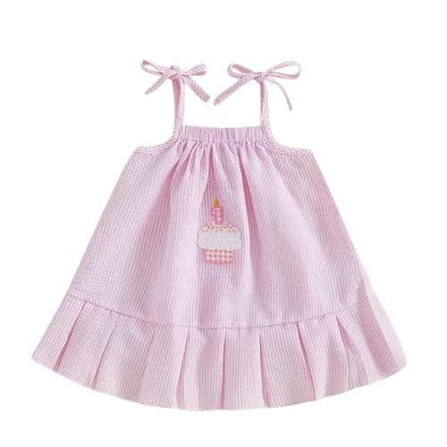 GOOCHEER Baby Girl First Birthday Cake Smash Dress