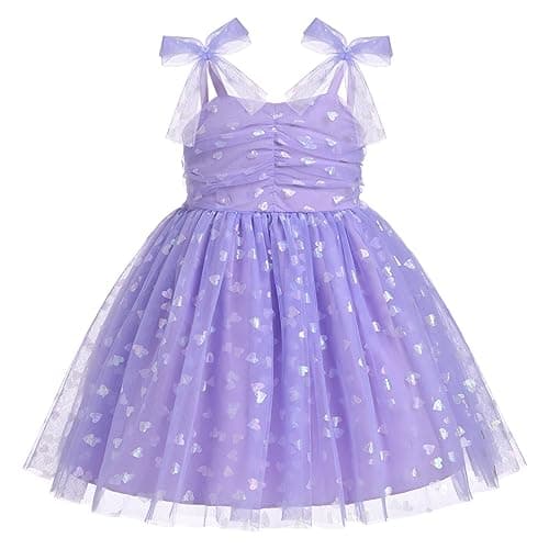 Sequin Ruffle Tulle Bowknot Sundress for Baby Girls