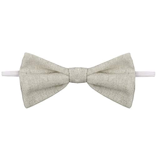 IMEKIS Baby Boy Baptism Outfit with Bowtie and Suspenders