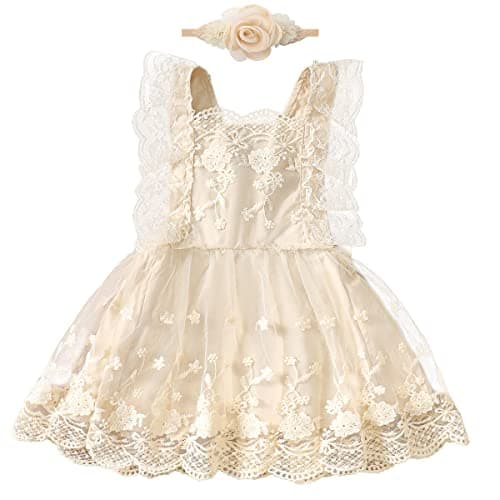 AWIBMK Baby Girls 1st Birthday Tutu Dress & Romper Set