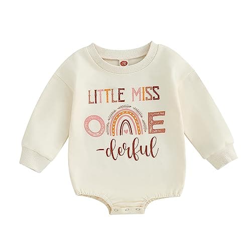 Baby Girl First Birthday Outfit Little Miss Onederful Romper