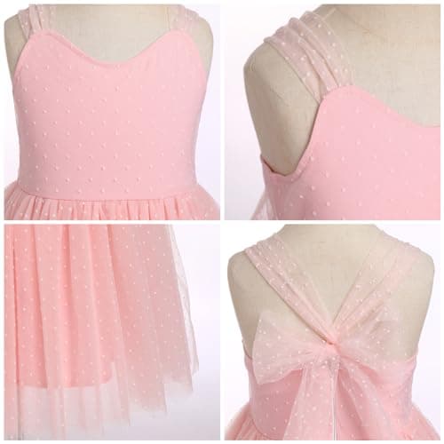Boho Swiss Dot Dress for Toddler Girls