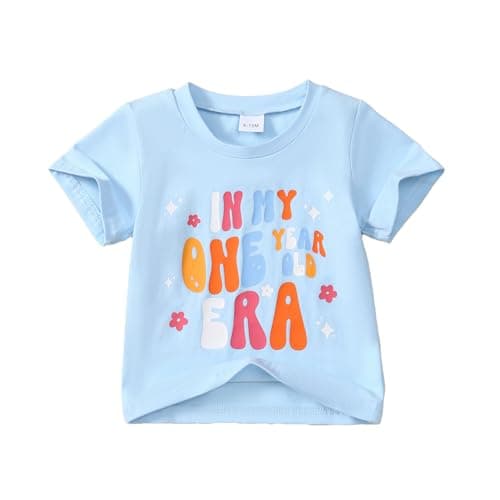 TinyPainter Baby Girl First Birthday Outfit 1st Birthday Top My One-Year-Old Era