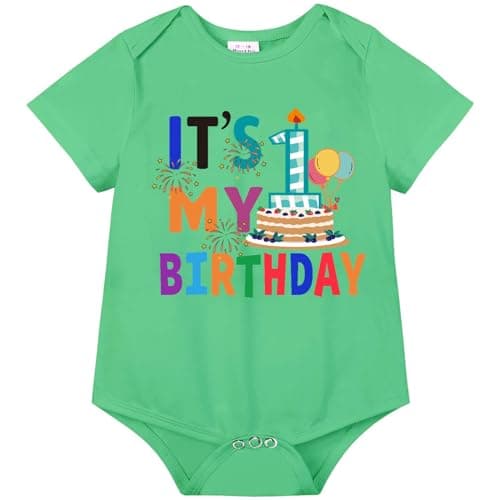 Wosixima Baby Boy 1st Birthday Bowtie Outfit TopHappy Birthday Clothes