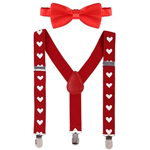 Baby Boys Suspenders and Bow Tie Set