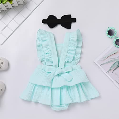 IMEKIS Berry Melon Boho Romper Outfit for 1st Birthday Summer Photoshoot