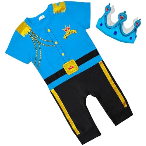 Charming Prince & Halloween Vampire Bats Cosplay Costumes for Baby Boys & Girls