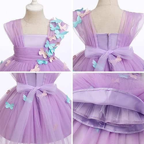 Butterfly Birthday Dress for Toddler Girls