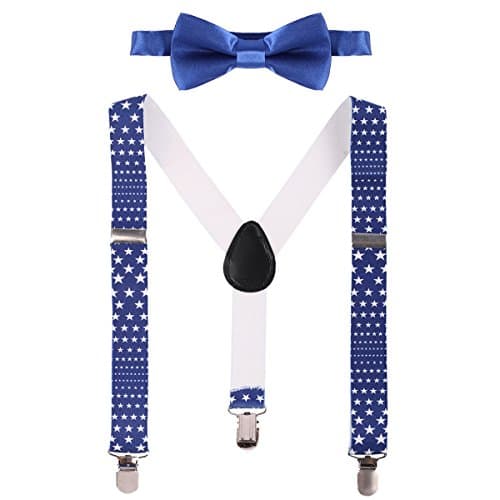 Baby Boys Suspenders and Bow Tie Set