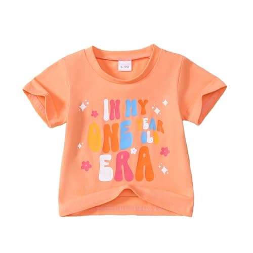 TinyPainter Baby Girl First Birthday Outfit 1st Birthday Top My One-Year-Old Era
