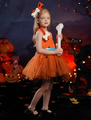 Caveman Costume for Kids - Stone Age Outfit for Girls and Boys