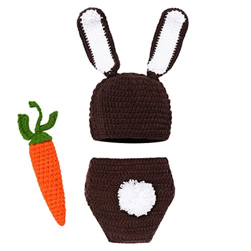 Baby Easter Bunny Costume Outfit Set