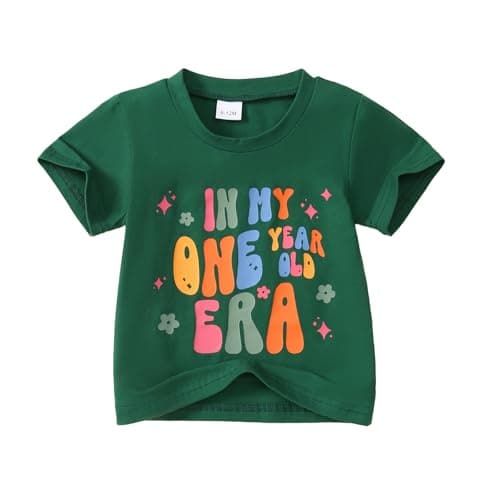 TinyPainter Baby Girl First Birthday Outfit 1st Birthday Top My One-Year-Old Era