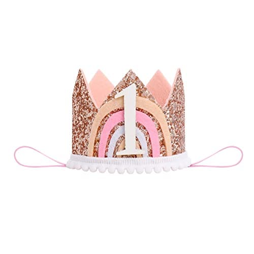 ODASDO Boho Rainbow Birthday Cake Smash Outfit Set