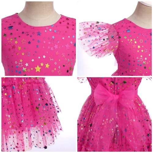 Confetti Stars Princess Dress for Toddler Girls