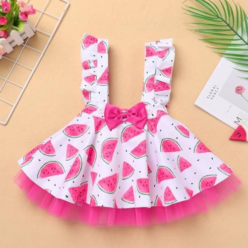 Toddler Baby Girls Mouse Birthday Outfit