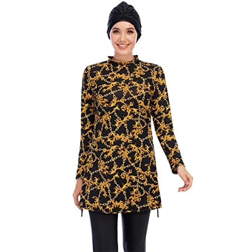 IMEKIS Women's Modest Muslim Burkini Swimwear